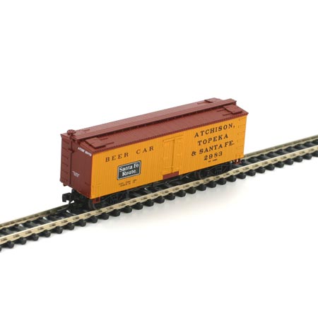 AT&SF - Reefer, Old Time - Beer Car - Athearn ATH-10497